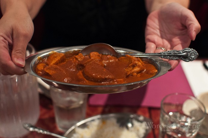 Chicken Korma from Surya Indian Cuisine on Shrewsbury Street in Worcester, MA