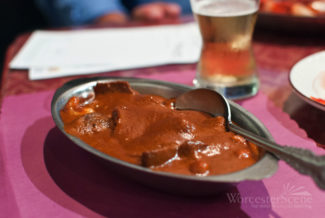 Lamb Pasanda from Surya Indian Restaurant on Shrewsbury Street in Worcester, MA