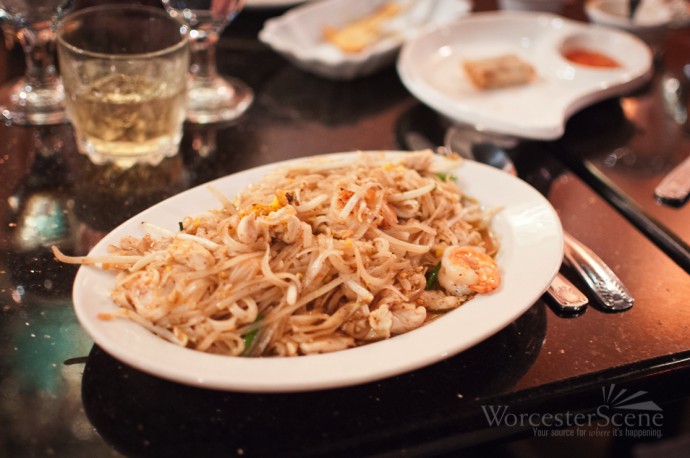 Pad Thai from Racha Thai in Worcester