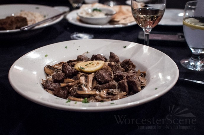 Beef Port Saiid from Le Mirage on June Street in Worcester, Massachusetts