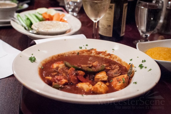 Chicken Cacciatore from Le Mirage on June Street in Worcester