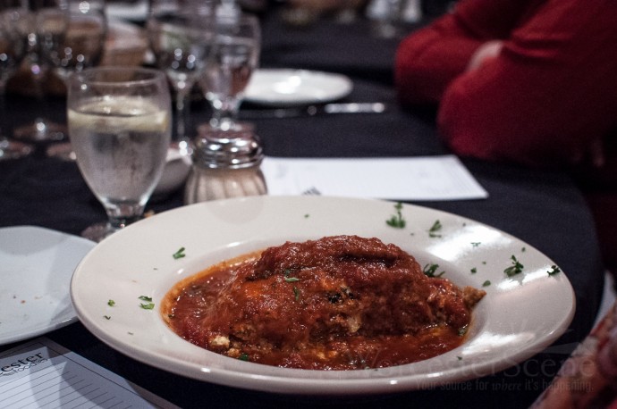 Eggplant Lasagna from Le Mirage on June Street in Worcester, MA
