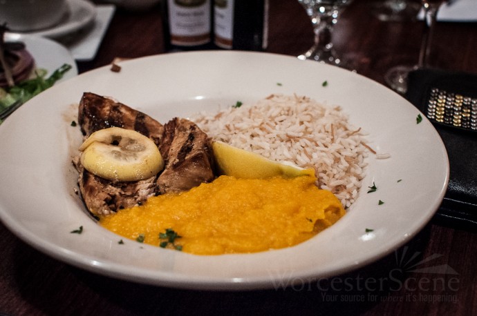 Grilled Swordfish from Le Mirage on June Street in Worcester, MA