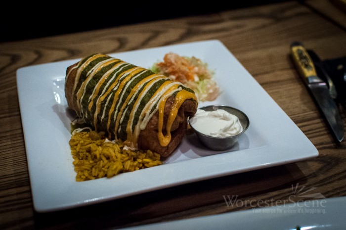 Duck Comfit Chimichangas from Mezcal Tequila Cantina on Major Taylor Boulevard in Worcester, MA