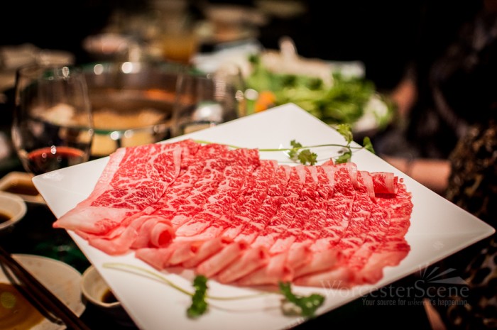 The Kobe Beef from Chuan Shabu on Park Avenue in Worcester, MA