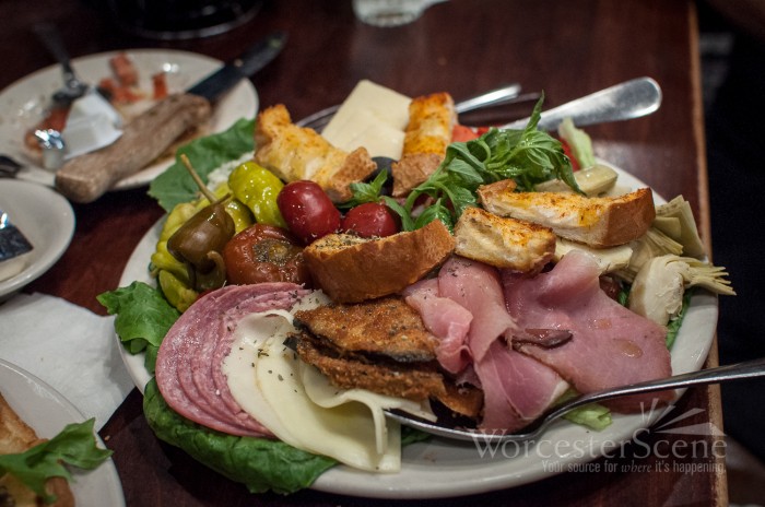 Italian Antipasto from Dino's in Worcester, MA