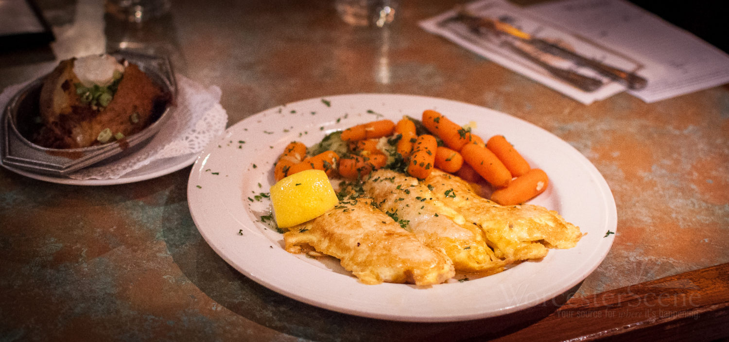 Chicken Francais from O'Connor's on West Boylston Street in Worcester, MA