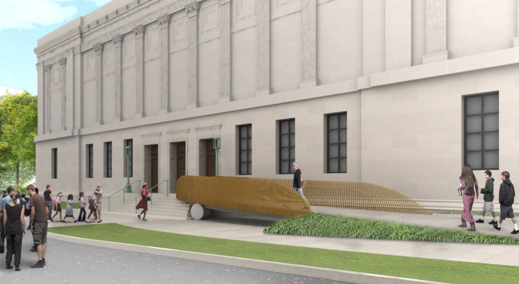 New Access Ramp and Exterior Redesign Will Enhance Pathways Into the Museum for All Visitors