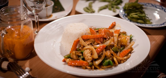 Cashew Nut Chicken from Thai time on Highland Street in Worcester, MA