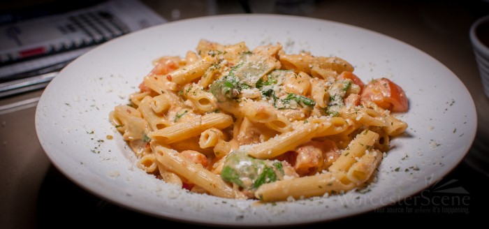 Penne alla Vodka from Chioda's Trattoria on Franklin Street in Worcester, MA