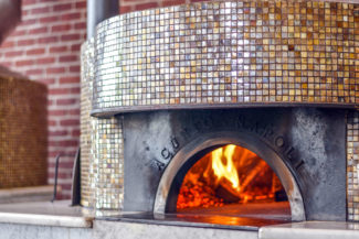 Volturno in Worcester's Fire Brick Oven (Photograph © 2015 by Alex Belisle)