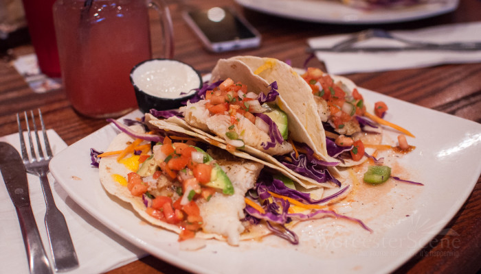 Fish Tacos from Boynton on Highland Street in Worcester, MA