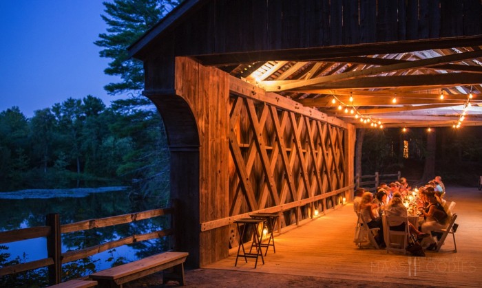 Chef's Best Group Dining Under the Vermont Covered Bridge at Old Sturbridge Village