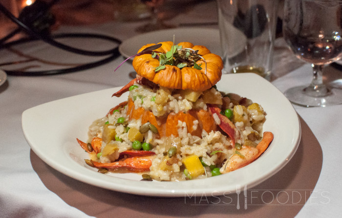 Lobster and Pumpkin Risotto from The International in Bolton, MA