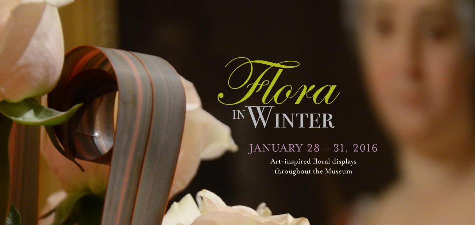 Worcester Art Museum's flora in winter 2016