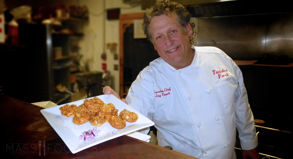 Chef Jay Powell of Twisted Fork in Cherry Valley, MA.