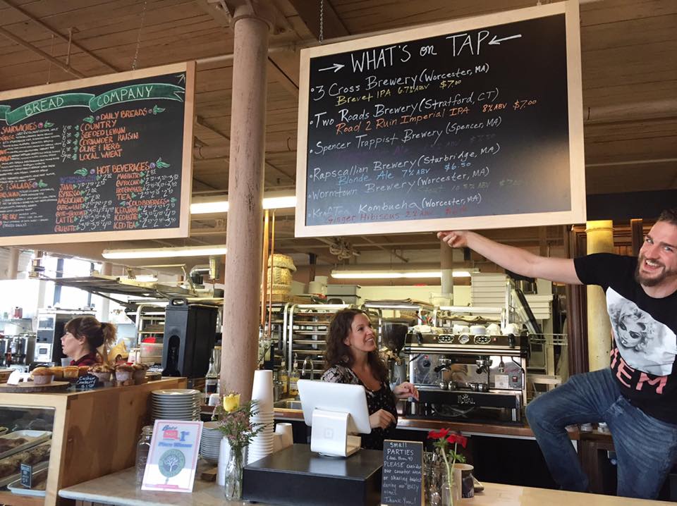 BirchTree Bread Company now features beer on tap (Photo courtesy of Amy Lynn Chase)