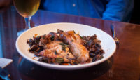 Roasted Chicken with Mushrooms from Lock 50 on Water Street in Worcester, MA