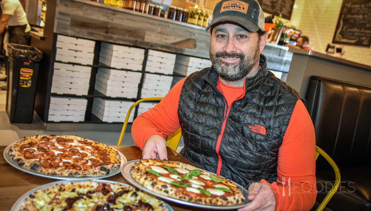 Marc Felicio, owner of Dacosta's Pizza Bakery in Worcester, MA