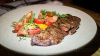 Grilled Skirt Steak from deadhorse hill on Main Street in Worcester, MA