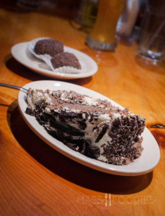 The dessert at Terra Brasilis on Shrewsbury Street in Worcester, MA can stand on its own legs.