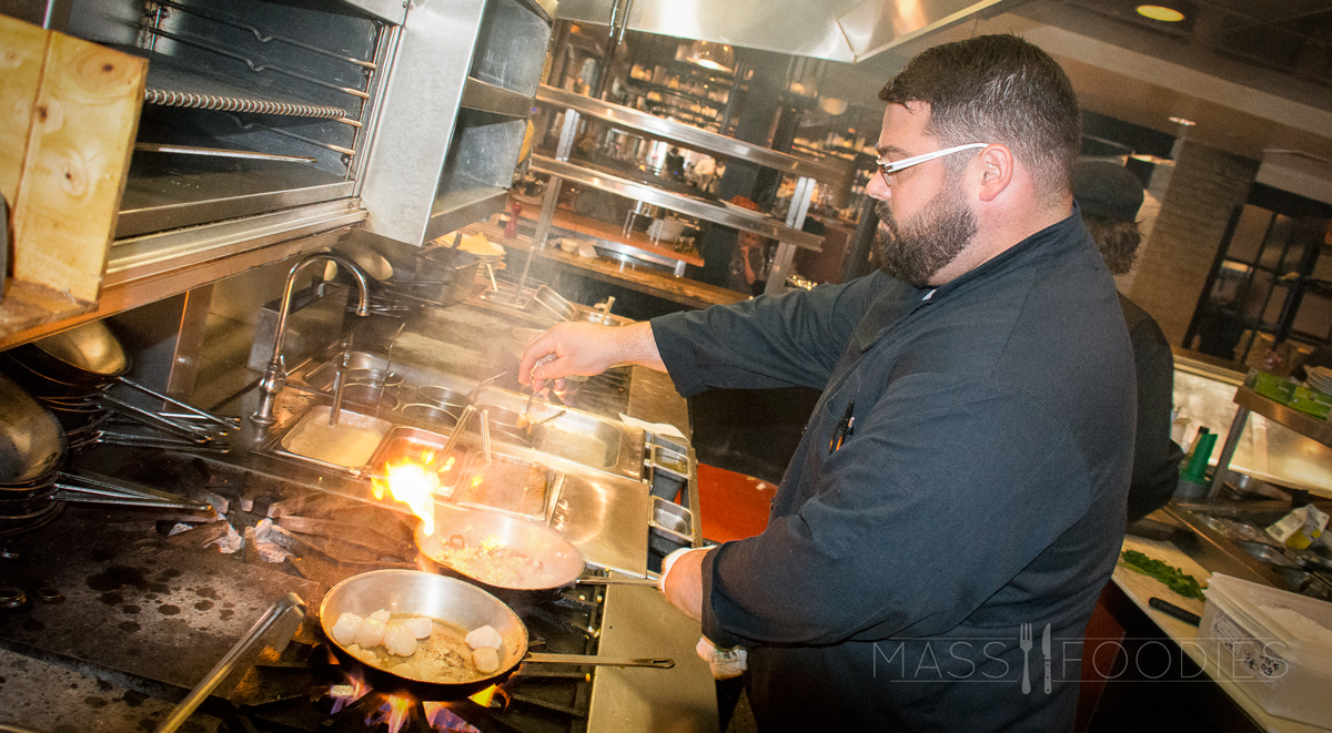 Mark Hawley, corporate executive chef, at for Worcester Restaurant Group (Photograph by Alex Belisle)