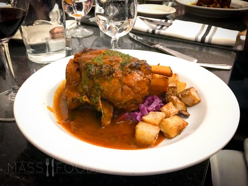 The Pork Shank From The Bull Mansion in Worcester, MA