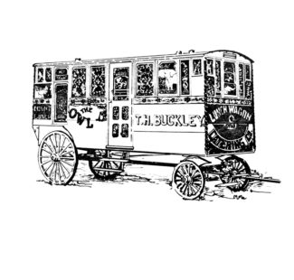 T. H. Buckley Lunch Wagon (Worcester Historical Museum Library)