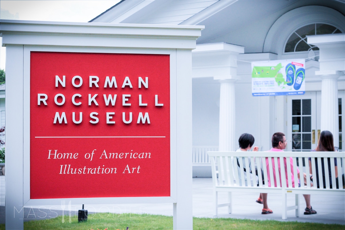 The Norman Rockwell Museum in Stockbridge, MA is notable for American Illustration Art and a setting for #foodisart.