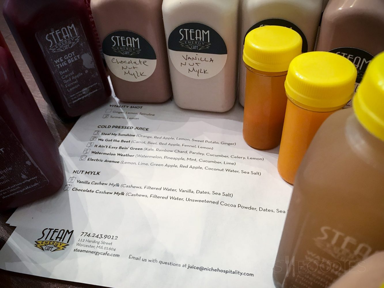 3-Day Juice Cleanse Package from STEAM Energy Cafe in Worcester, MA