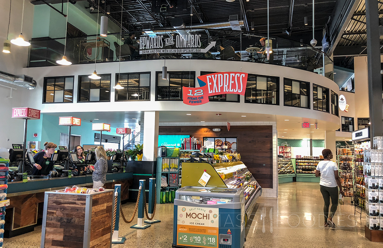 Whole Foods In-Store Dining Options at their Shrewsbury, MA store